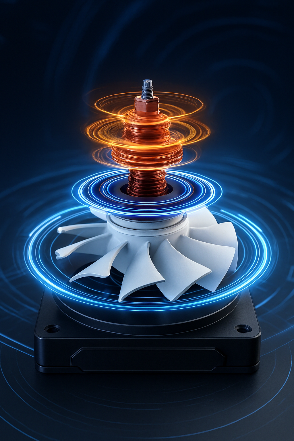 UPSIREN UF-1 PRISM 4 PRO 120mm ARGB PWM Chassis Fan – Quiet High Airflow Cooling Fan (45.2 CFM, 600–1500 RPM, 12V)