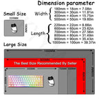 Large Geometric Gaming Mouse Pad – 90x40cm Extended Desk Mat for Keyboard & Mouse | Anti-Slip Surface for PC Setup
